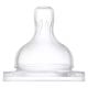 Εικόνα της Θηλή Philips Avent Natural από Σιλικόνη Αργής Ροής για 1+ μηνών 2τμχ SCY761/02