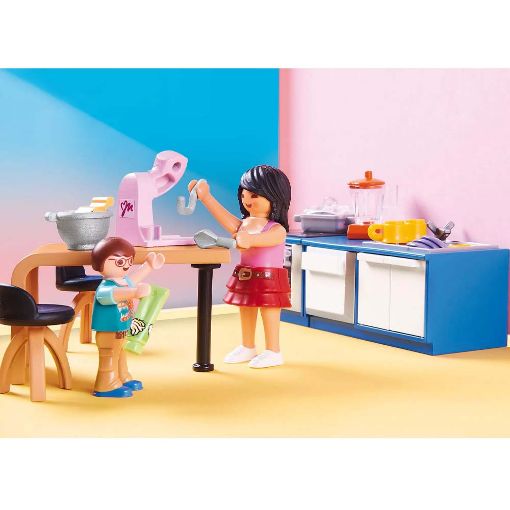 Εικόνα της Playmobil Dollhouse - Κουζίνα Κουκλόσπιτου 70206