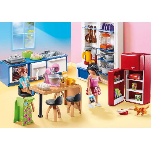 Εικόνα της Playmobil Dollhouse - Κουζίνα Κουκλόσπιτου 70206