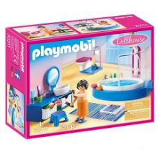 Εικόνα της Playmobil Dollhouse - Πολυτελές Λουτρό με Μπανιέρα 70211