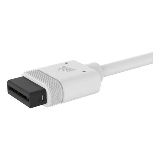 Εικόνα της Cables Corsair iCUE LINK Straight/Slim 90° Connectors 2 x 200mm White CL-9011131-WW