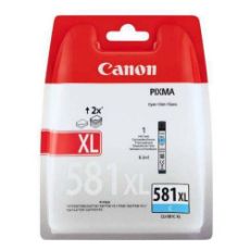 Εικόνα της Μελάνι Canon CLI-581C XL Cyan 2049C004 (Plastic Box)