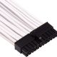 Εικόνα της Corsair Premium Sleeved ATX 24-Pin Cable Type-5 Gen5 White CP-8920296