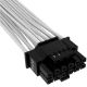 Εικόνα της Corsair Premium Sleeved Single PCIe Cable Type-5 Gen4 White CP-8920304