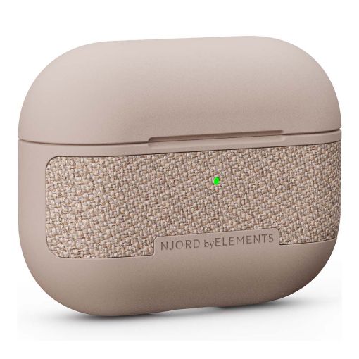 Εικόνα της Θήκη Njord by Elements Fabric for Airpods Pro 1/2 Pink Sand