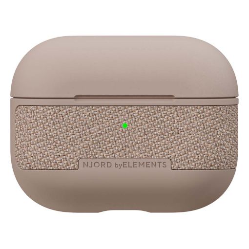 Εικόνα της Θήκη Njord by Elements Fabric for Airpods Pro 1/2 Pink Sand
