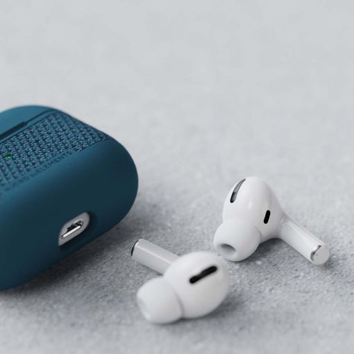 Εικόνα της Θήκη Njord by Elements Fabric for Airpods Pro 1/2 Deep Sea