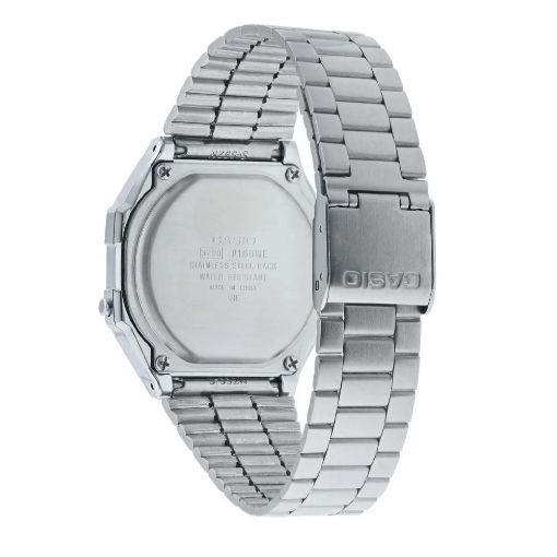 Εικόνα της Ψηφιακό Ρολόι Casio Vintage Iconic Rectangular Silver/Light Blue A-168WEM-2EF