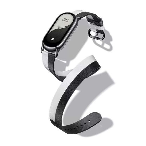 Εικόνα της Xiaomi Smart Band 8 Double Wrap Strap Black & White BHR7311GL