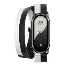 Εικόνα της Xiaomi Smart Band 8 Double Wrap Strap Black & White BHR7311GL