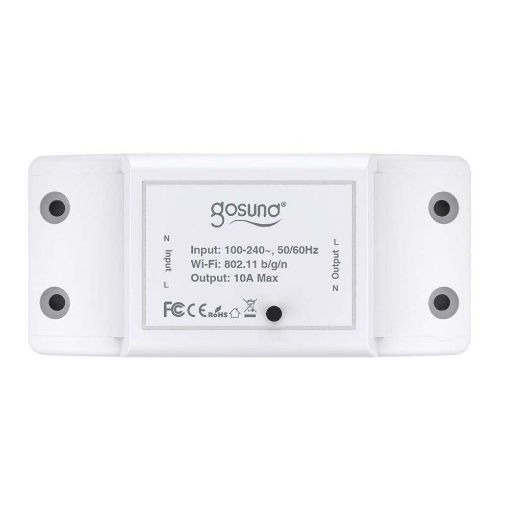 Εικόνα της Ενδιάμεσος Διακόπτης Gosund SW3 WiFi White