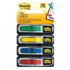 Εικόνα της Σετ Σελιδοδείκτες 3M Post-It Βέλη 12 x 44 mm 4 Χρώματα 684ARR3
