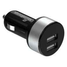 Εικόνα της Φορτιστής Αυτοκινήτου MediaRange Dual USB-A 3.4A Black/Silver MRMA103-03