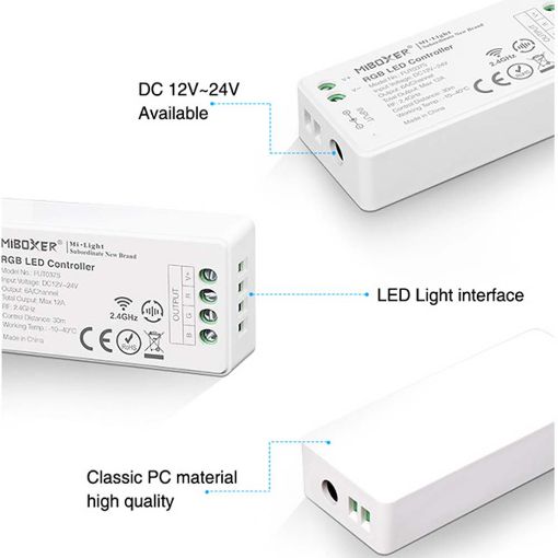 Εικόνα της Set LED Line SMD 5050 LED Strip RGBW 5m 60 LEDs/m with Remote Control & Adapter