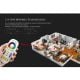 Εικόνα της Set LED Line Prime LED Strip COB RGB + CCT 5m 840 LEDs/m with Remote Control & Adapter