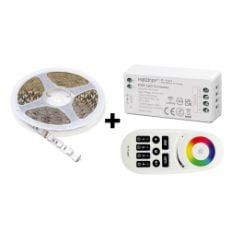 Εικόνα της LED Strip 123LED RGB 5m-60 LEDs/m with Remote Control & Adapter 12V