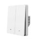 Εικόνα της Smart Χωνευτός Διακόπτης Gosund SW9 WiFi με Διπλό Πλήκτρο White