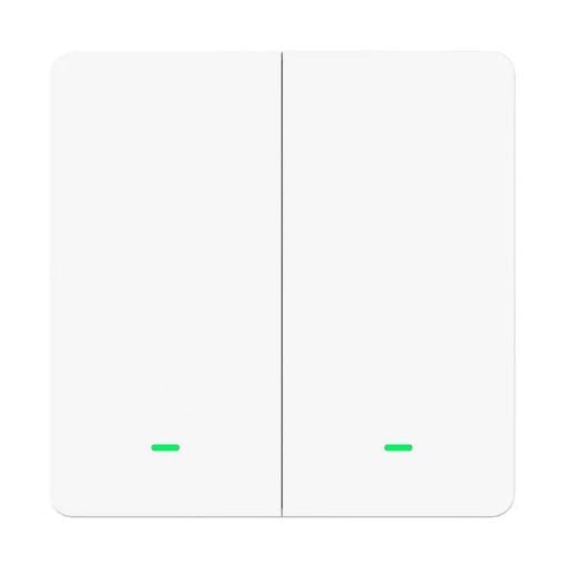Εικόνα της Smart Χωνευτός Διακόπτης Gosund SW9 WiFi με Διπλό Πλήκτρο White