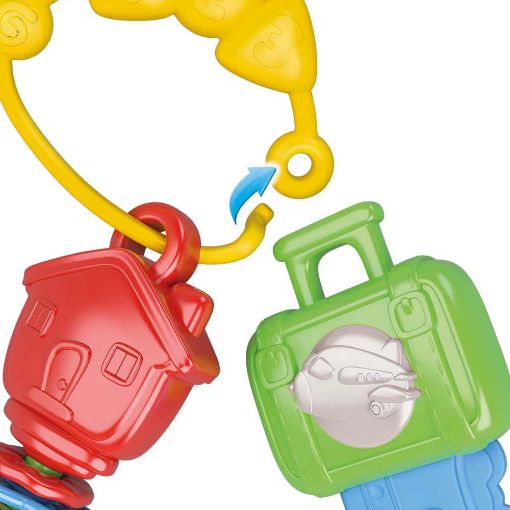 Εικόνα της Clementoni Baby - Ηλεκτρονικά Κλειδιά με Φως και Ήχους 1000-17460