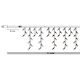 Εικόνα της Λαμπάκια Κουρτίνα 123LED Extra Warm White & Warm White 180LEDs 8.5m