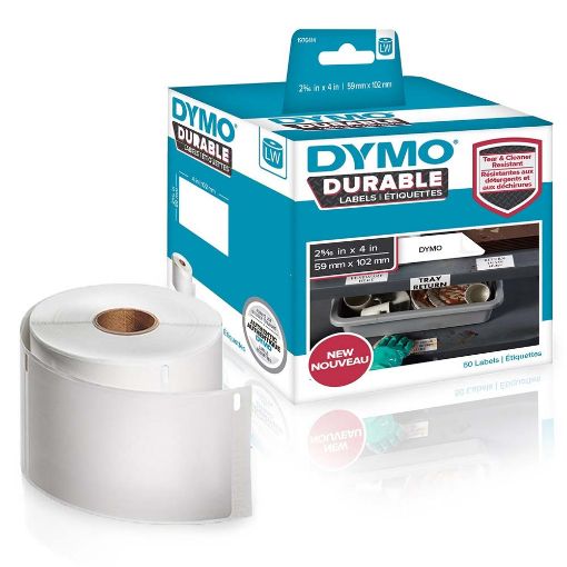 Εικόνα της Ετικέτες Γενικής Χρήσης Dymo Durable 59 x 102mm Λευκό 1976414