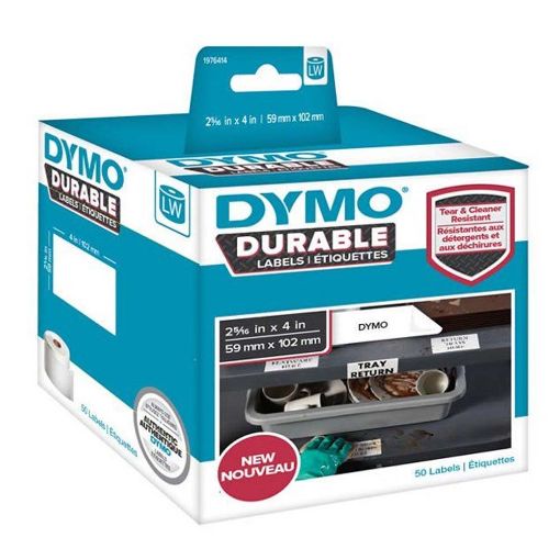 Εικόνα της Ετικέτες Γενικής Χρήσης Dymo Durable 59 x 102mm Λευκό 1976414