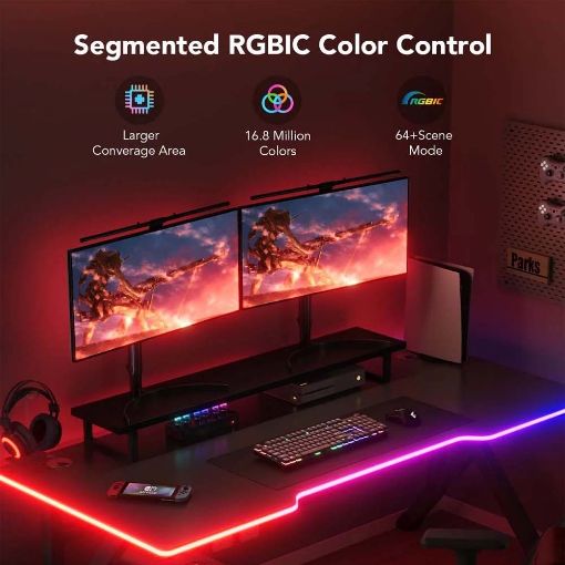 Εικόνα της Govee RGBIC LED Neon Rope Lights for Desks 3m H61C3