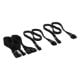 Εικόνα της Corsair Premium Sleeved PSU Cables Starter Kit Type-5 Gen4 Black CP-8920288