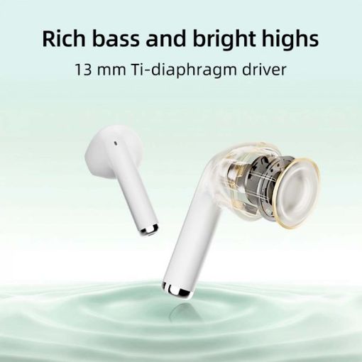 Εικόνα της True Wireless Earphones QCY T29 AilyBuds Lite Bluetooth White 6957141408728