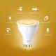 Εικόνα της Smart Wi-Fi Spotlight Tp-Link Tapo L610 GU10 2.9W Dimable Warm White (4-Pack)