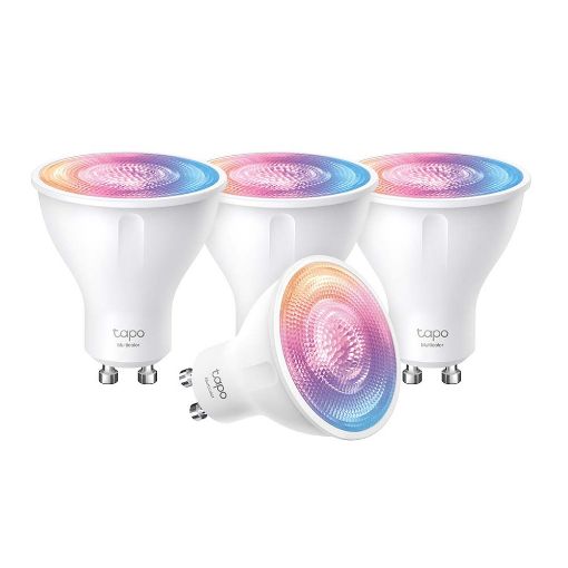 Εικόνα της Smart Wi-Fi Spotlight Tp-Link Tapo L630 GU10 3.7W Dimable Multicolor (4-Pack)