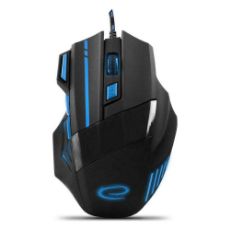 Εικόνα της Ποντίκι Gaming Esperanza MX201 Μαύρο/Μπλε EGM201B