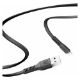 Εικόνα της Καλώδιο Baseus Tough Flat USB to Lightning 1m Black CALZY-B01