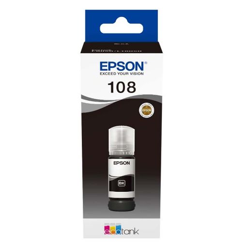 Εικόνα της Μελάνι Epson 108 Black C13T09C14A