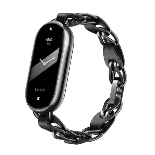 Εικόνα της Xiaomi Smart Band 8 Chain Strap Black/Silver BHR7303GL