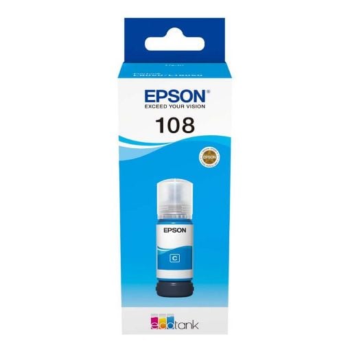 Εικόνα της Μελάνι Epson 108 Cyan C13T09C24A