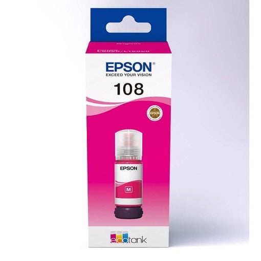 Εικόνα της Μελάνι Epson 108 Magenta C13T09C34A