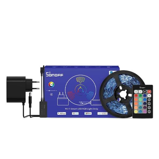 Εικόνα της Smart LED Light Strip Sonoff L2 Wi-Fi & Remote Controller 5m RGB 12V L2-5M