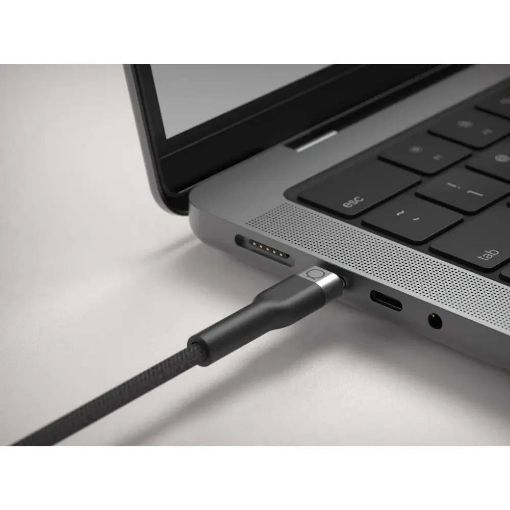 Εικόνα της Καλώδιο LinQ USB-C to Lightning MFI Certified Black 2m LQ48031