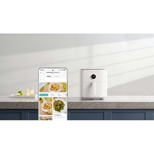 Εικόνα της Xiaomi Smart Air Fryer Φριτέζα Αέρος με Αποσπώμενο Κάδο 6.5Lt 1800W White BHR7358EU