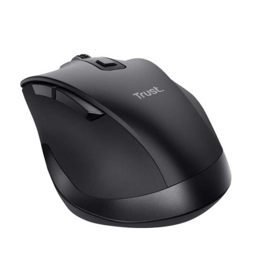 Εικόνα της Ποντίκι Trust Fyda Eco Wireless Rechargeable Black 24727