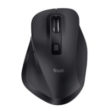Εικόνα της Ποντίκι Trust Fyda Eco Wireless Rechargeable Black 24727
