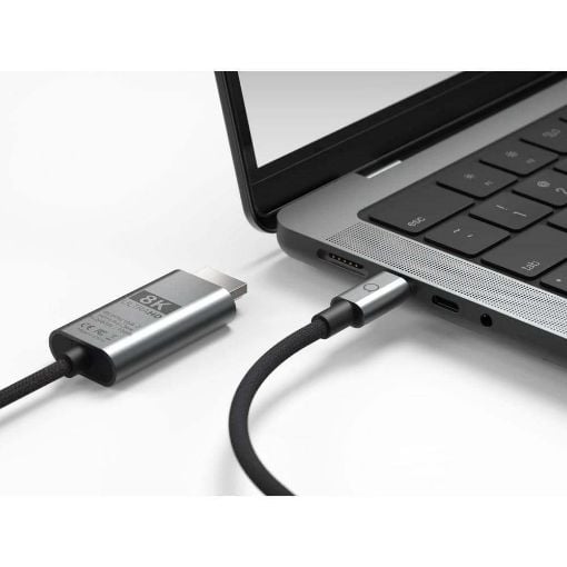 Εικόνα της Καλώδιο LinQ USB-C to HDMI 8K 2m LQ48026