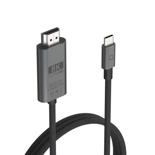 Εικόνα της Καλώδιο LinQ USB-C to HDMI 8K 2m LQ48026