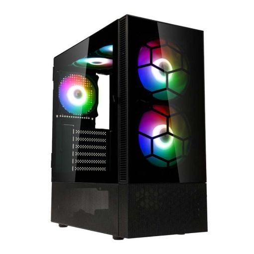 Εικόνα της Kolink Observatory MX RGB Tempered Glass Black PGW-CH-KOL-113