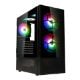 Εικόνα της Kolink Observatory MX RGB Tempered Glass Black PGW-CH-KOL-113