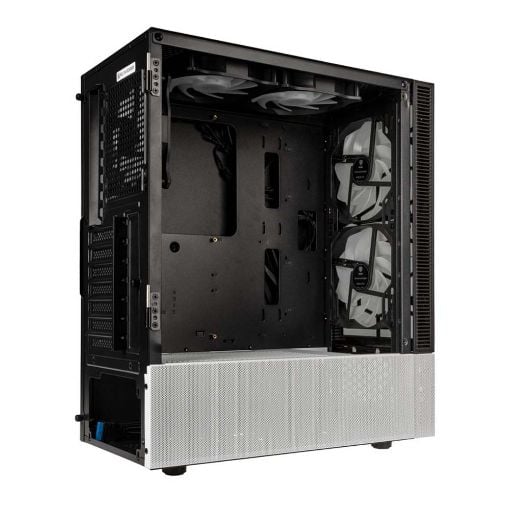 Εικόνα της Kolink Observatory MX RGB Tempered Glass Black/White PGW-CH-KOL-114
