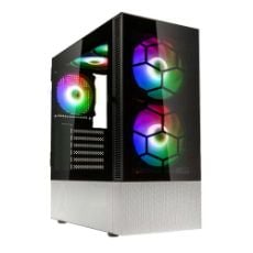 Εικόνα της Kolink Observatory MX RGB Tempered Glass Black/White PGW-CH-KOL-114