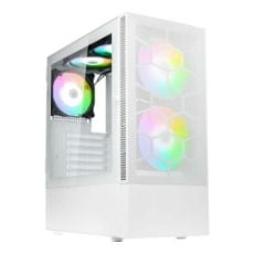 Εικόνα της Kolink Observatory MX Mesh RGB Tempered Glass White PGW-CH-KOL-118