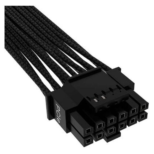 Εικόνα της Corsair Premium Sleeved 12+4pin PCIe Gen5 Cable 12VHPWR 600W Type-5 Gen4 Black CP-8920323